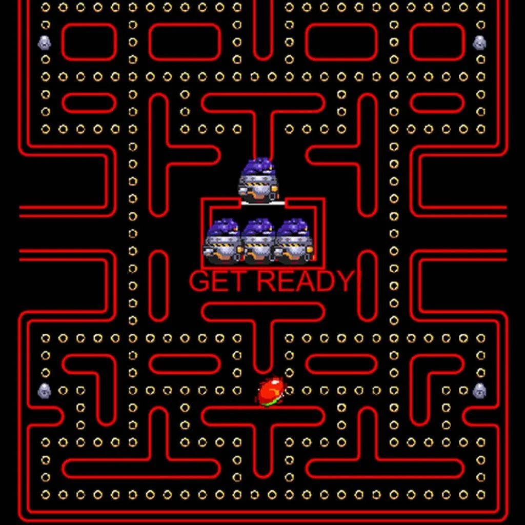 knuckles pacman