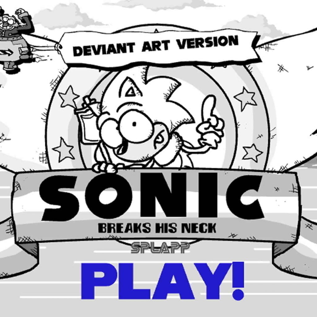 Sonic Breaks His Neck DA VERSION