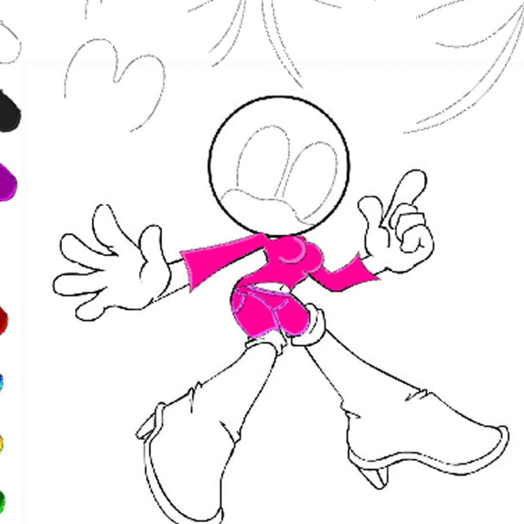 Female Sonic Base Dress Up by Mephilez