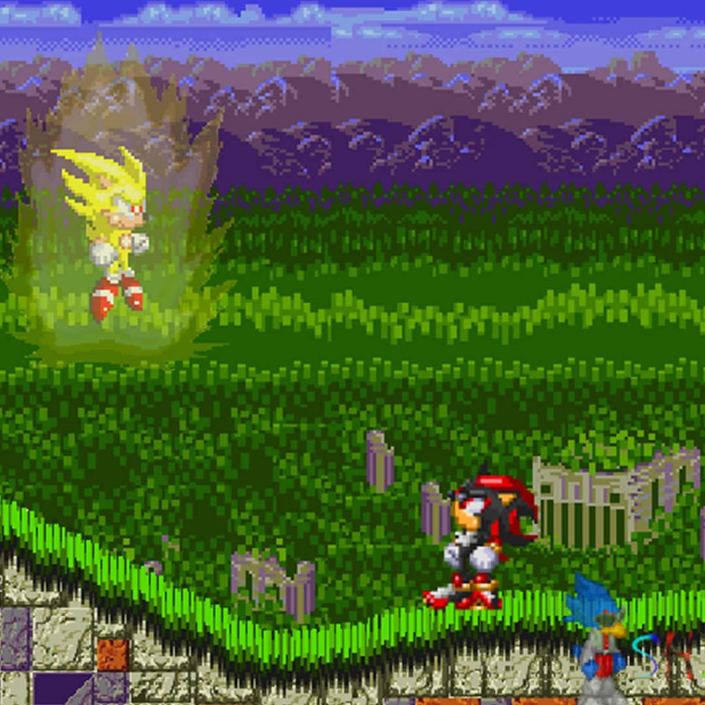 Sonic and Shadow collab 2