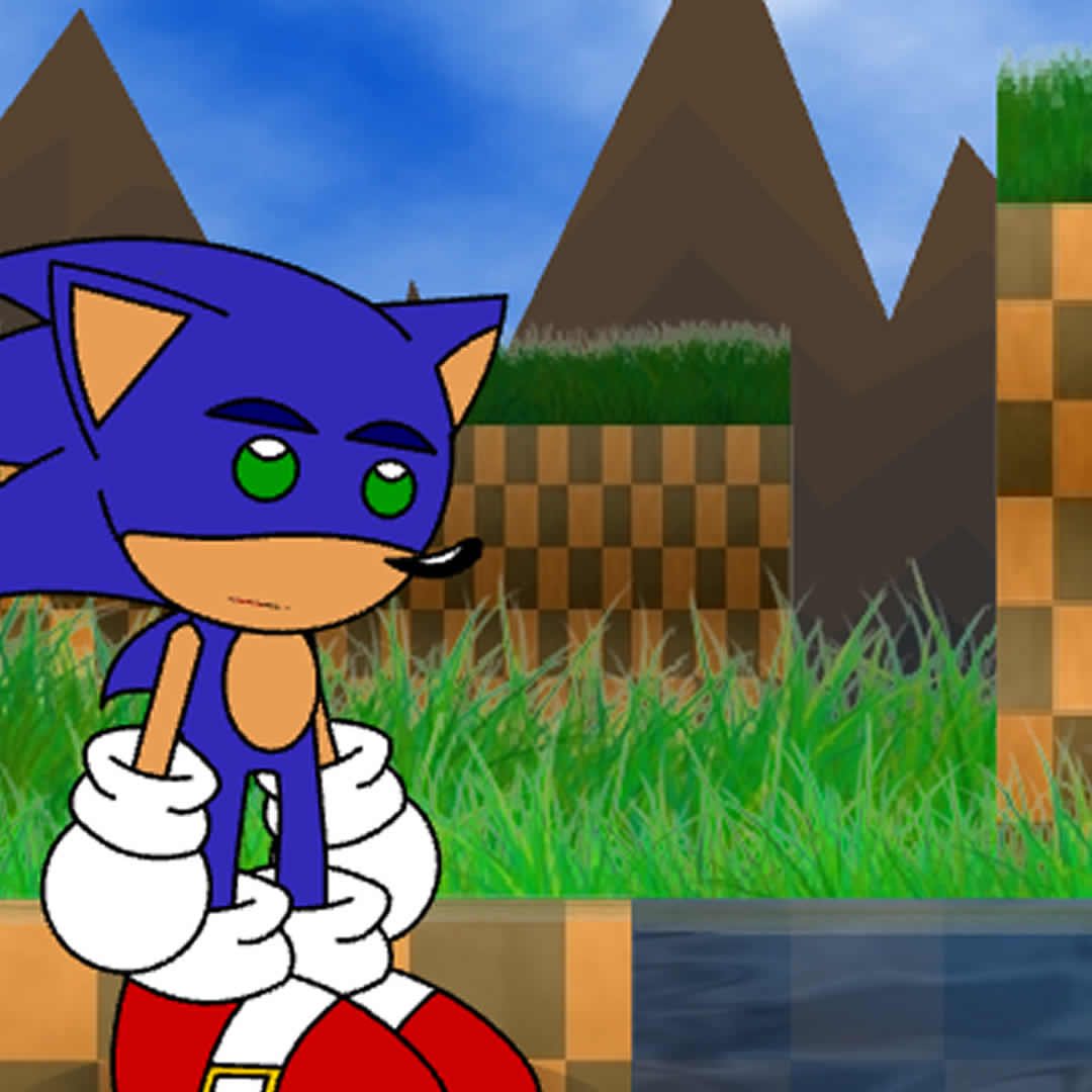 Sonic In Crossing The River