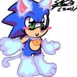 chibi sonic dress up test by f sonic