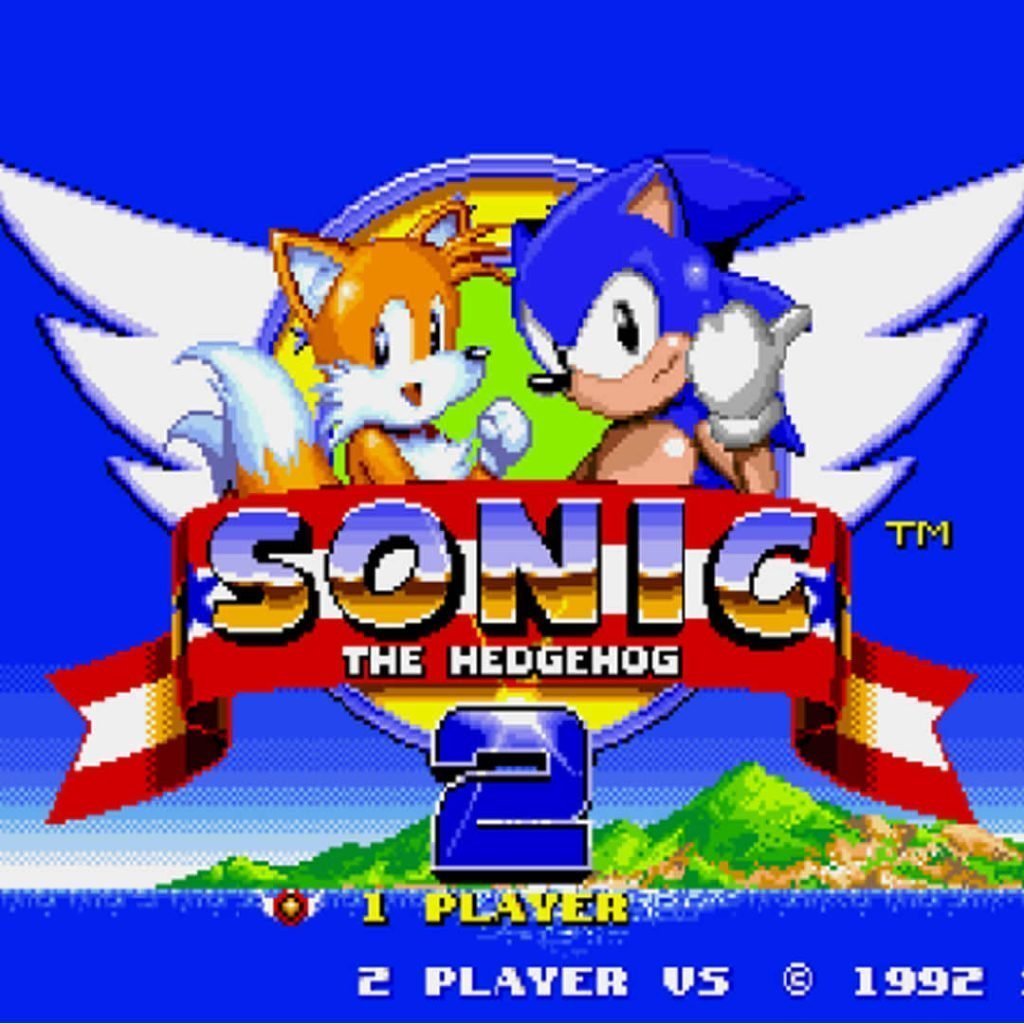 Sonic The Hedgehog 2 Sega Genesis