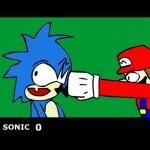 Sonic Vs. Mario By Ecumsille (Flash Game)